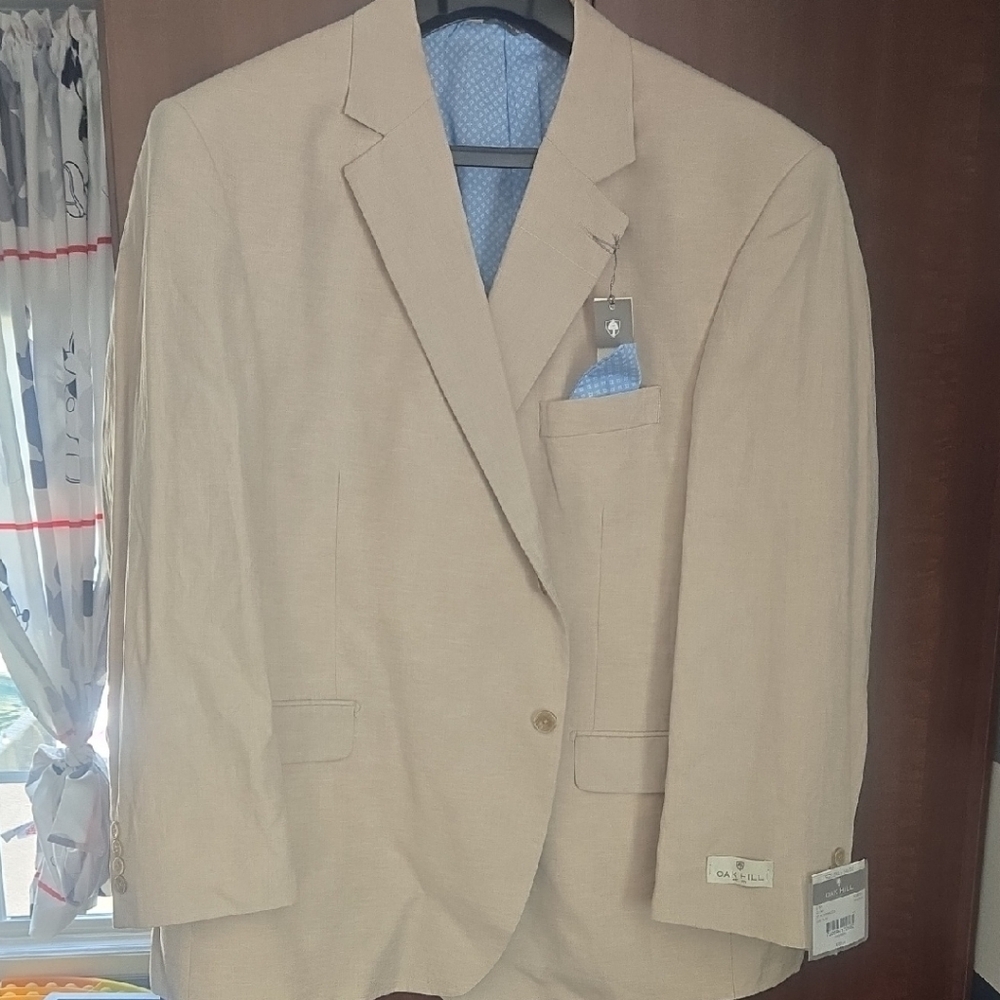 Elegant Beige Men's Blazer by DaVelli